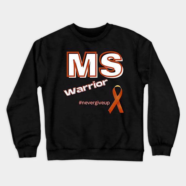 MS Warrior Crewneck Sweatshirt by JrxFoundation